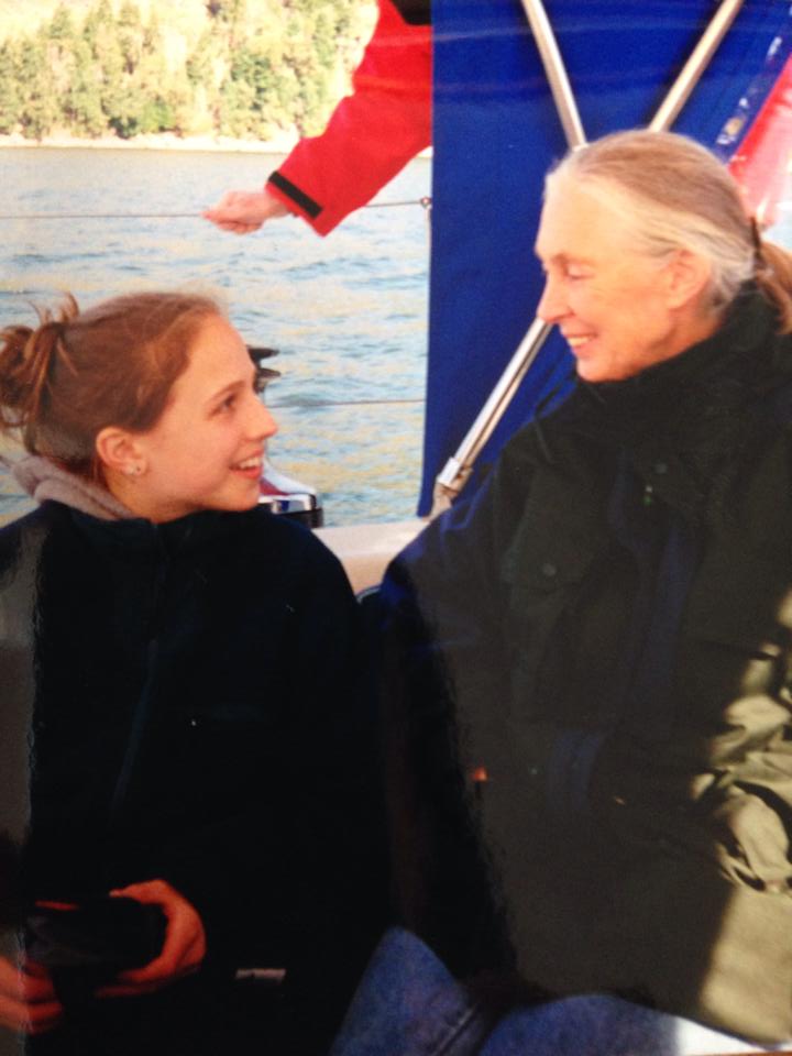 Jane Goodall on LIFEboat Flotilla